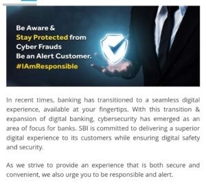 SBI Fraud Messege Advanced Tips Kannada